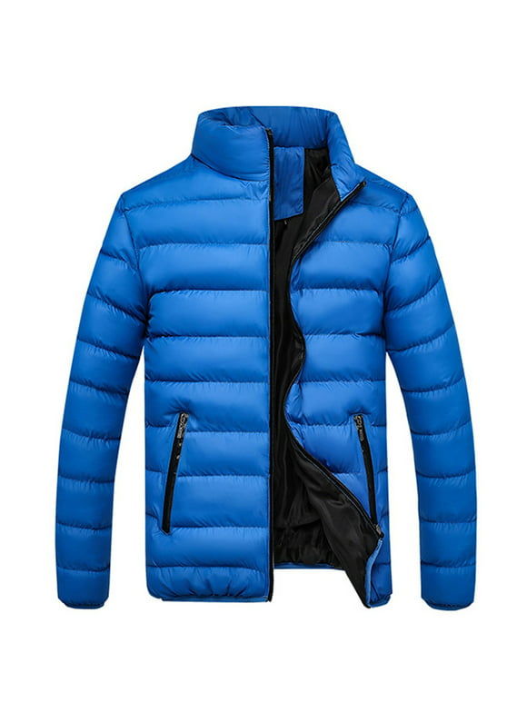 DTBPRQ Men's Puffer Jacket Packable Down Jacket Lightweight Puffer Jacket Hooded Winter Jacket