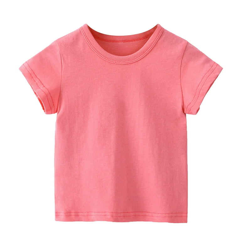 Solid color tees hot sale