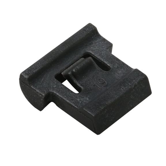 DTC 10-Pack Spacer Open-Limit for DTC C80 Series 110 Degree Hinges, 86 Degrees Angle Restrictor Adapter, Cabinet Hinge Restrictor Clip, Nylon Gray Finish