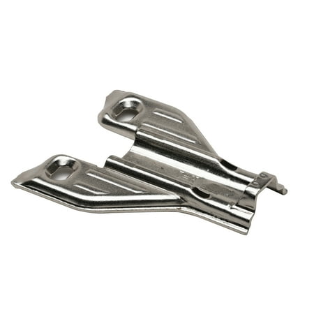 DTC 100-Pack 1mm Screw on Face Frame Mounting Plate for C80 Series Hinges, Nickel Plated