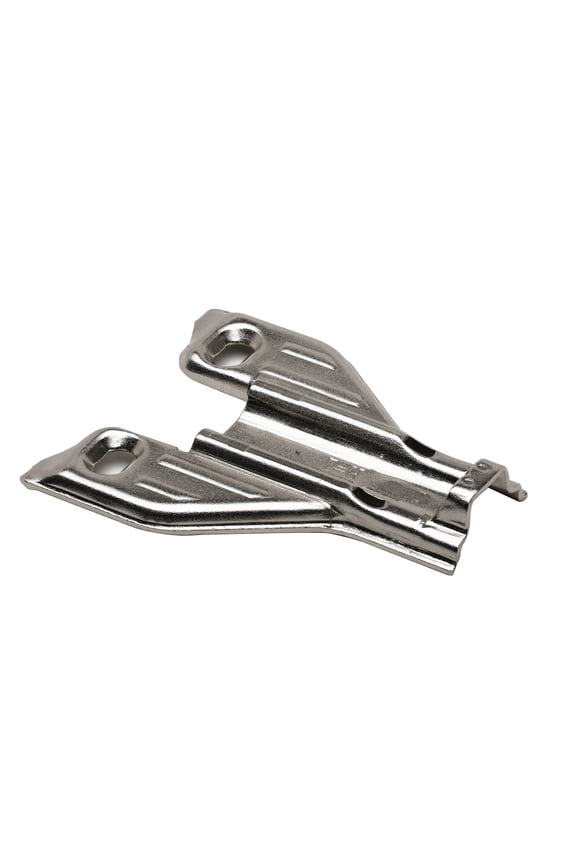 100-Pack 1mm Screw on Face Frame Mounting Plate for C80 Series Hinges, Nickel Plated