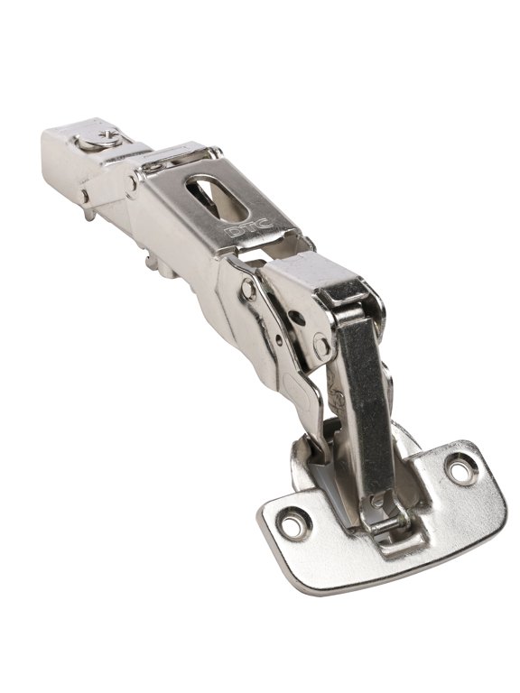Pivot Pro C80 Series Snap-On 155-Degree, 2-Way Cam Adjustable, 48mm Drilling Hole, European Style Lazy Susan Self Closing Corner Cabinet Hinge