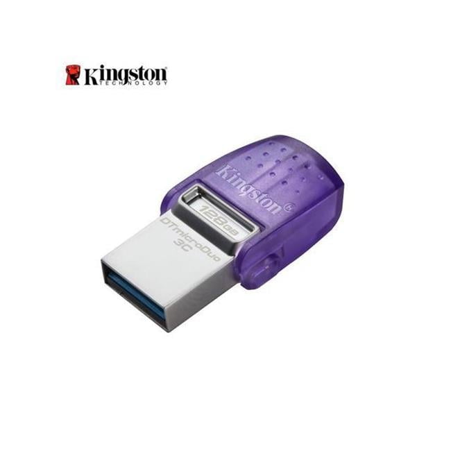 DTDUO3CG3-128GB 128GB Datatraveler Microduo 3C 200Mbps Dual USB-A Plus USB-C Flash Drive