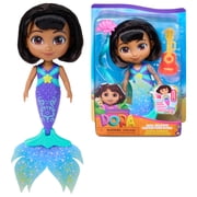 Dora, Mer-mazing Adventure Dora, Color Changing Mermaid Doll with 2 Accessories