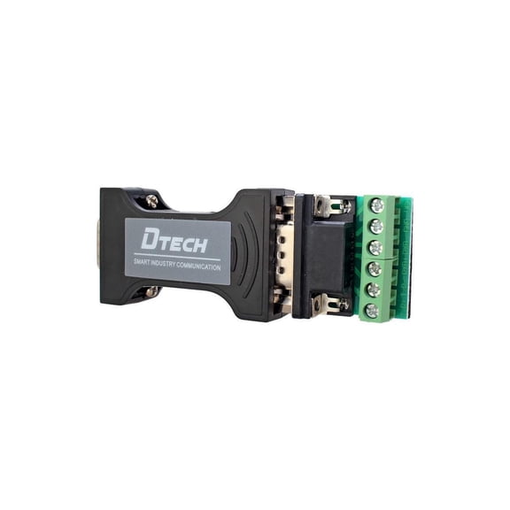 DTECH RS232 to RS485 / RS422 Serial Communication Data Converter Adapter Mini-Size