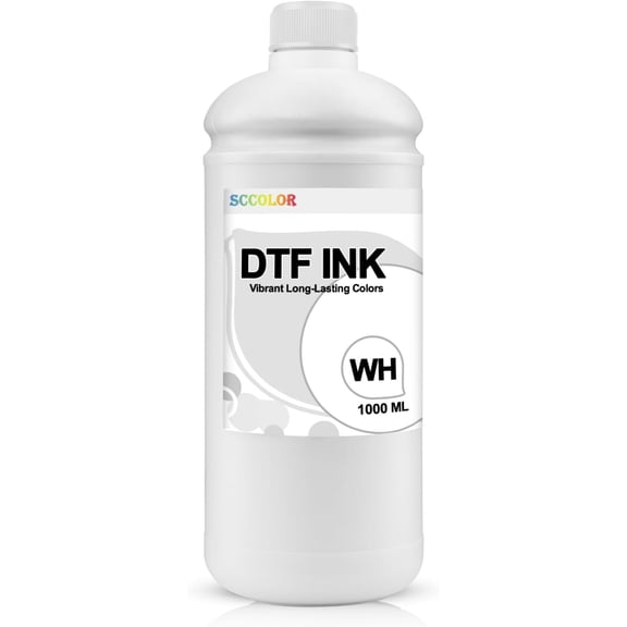 DTF Ink 1000ML 1 Pack Premium DTF Ink Water Base Digital Inkjet Ink Refill for Direct to Film Printers with Printhead L1800 L805 R1390 4720 I3200 XP600 DX7 DX5 5113