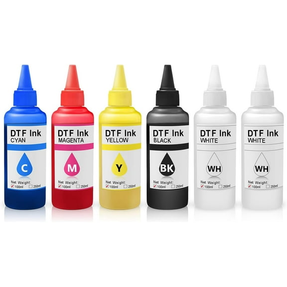 DTF Ink 600ML- DTF Ink Replacement for Epson ET-8550 XP-15000 L1800 L805 R1390 R2400 DTF Printer.