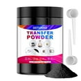 thumbnail image 1 of DTF Transfer Powder, Transfer Film and Powder Kit, Starter Kit, for DTF and Sublimation Printers (black, 8 oz.), 1 of 9