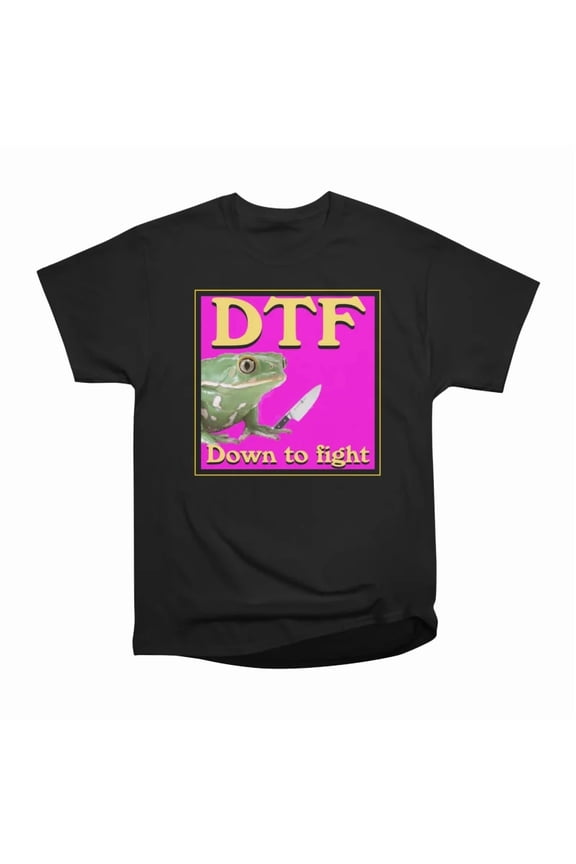 DTF T-Shirt Tee Gift For Him Merch For Her Apparel For Friend
