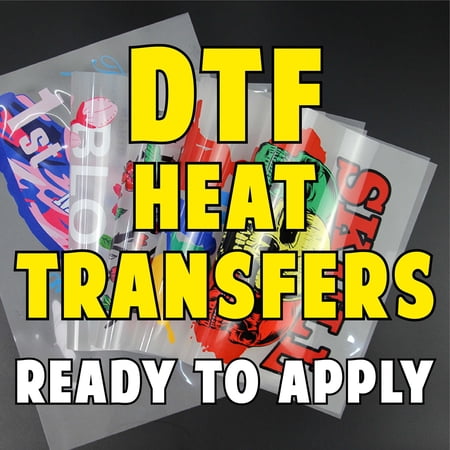 DTF Transfer Full Color Custom DTF Print High Quality Ready To Press Transfers Wholesale D