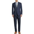 thumbnail image 1 of Mens Side Vent 2-piece Night Blue Linen Modern Fit Suit DTI, 1 of 5