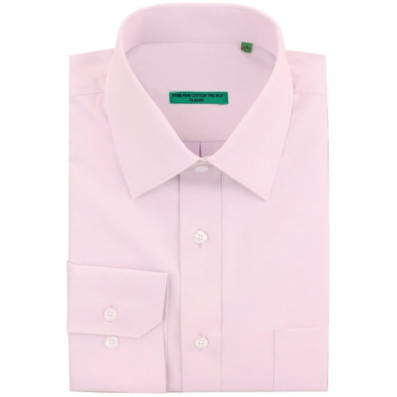 Mens Lt Pink Shirt DTI DARYA TRADING BB Signature Classic