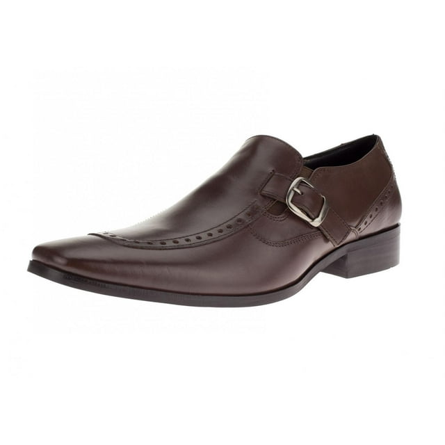 DTI GV Executive Men's Leather Dress Shoe Celio Slip-On Loafer Brown
