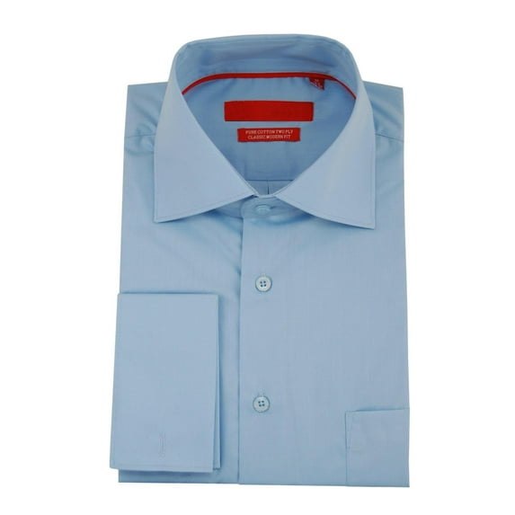 Mens Medium Blue Shirt DTI DARYA TRADING GV Executive
