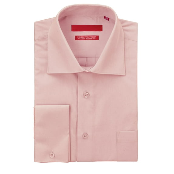 Mens Light Pink Shirt DTI DARYA TRADING GV Executive Dress