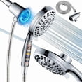 thumbnail image 1 of DTIG Filtered Magnetic Shower Head，High Pressure Handheld Showerhead with 10 Spray Modes，Soften Hard Water Remove Chlorine（Sliver）, 1 of 8