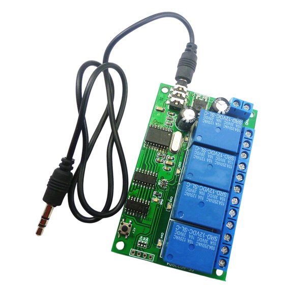 DTMF Decoders Relays Board 4 Channel For Industrial Remote Switching And Load Control