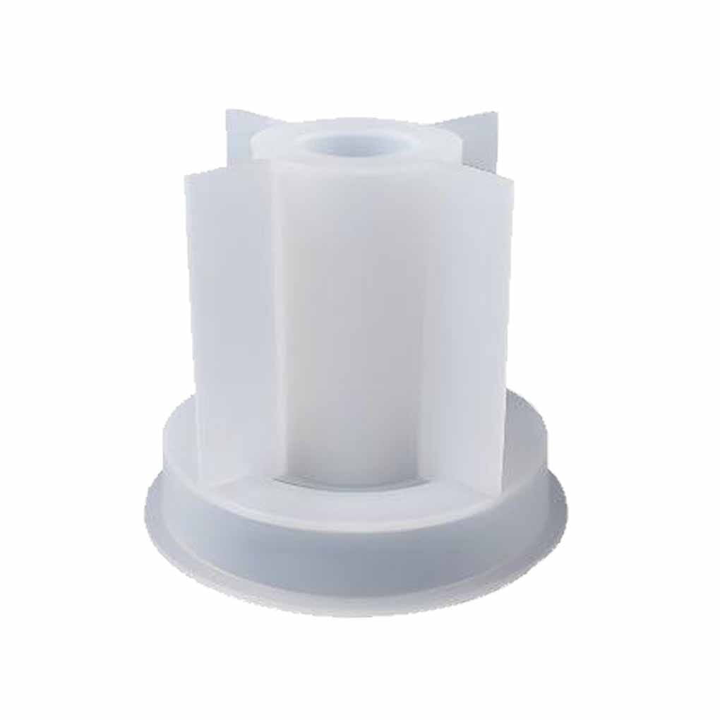 DTOWER Adults Epoxy Resin Candle Holder Silicone Mold Home High