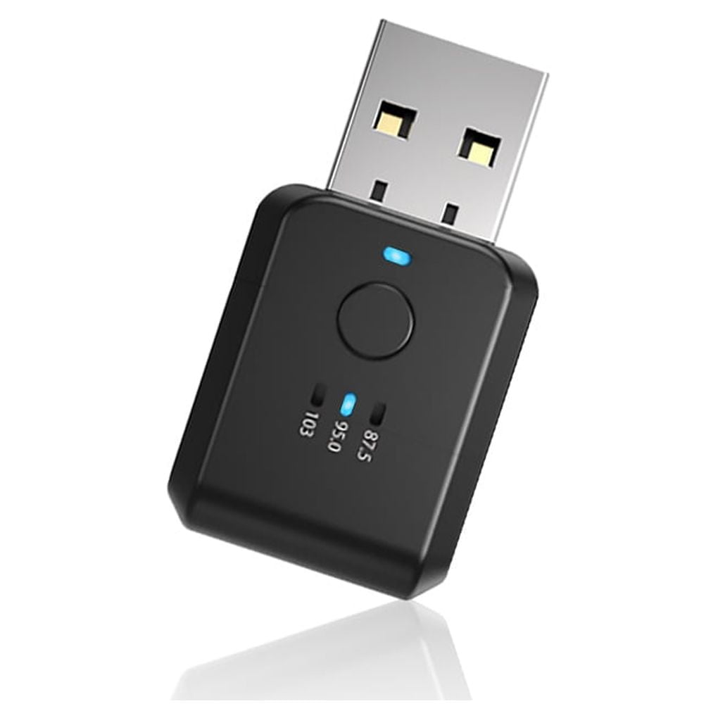 DTOWER Car USB Powered Wireless Driving Audio Adapter Adjustable Button Control Transmitting