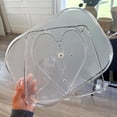 thumbnail image 1 of DTOWER Turntable Lazy Susan Organizer for Refrigerator 15.67'' Clear Fridge Organize, 1 of 10