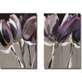 thumbnail image 1 of DTR Art Angela Maritz 'Aubergine Splendor I and II' 2-piece Canvas Art Set, 1 of 2