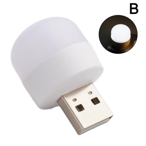 DTREEL Mini USB Night Light LED Reading Light Eye Protection Portable Computer Mobile Lamp Power Reading Bulb Charging Light Small LED
