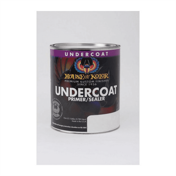 House Of Kolor KD3000-G01 Kustom KD3000 Series High/Medium-Build DTS Primer Surfacer/Sealer, 1 gal Can, Gray