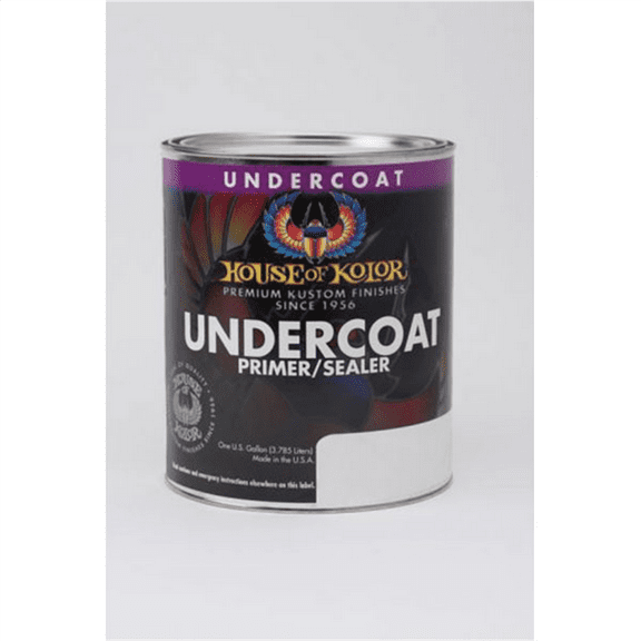 House Of Kolor KD3005-Q01 Kustom KD3000 Series High/Medium-Build DTS Primer Surfacer/Sealer, 1 qt Can, Blue