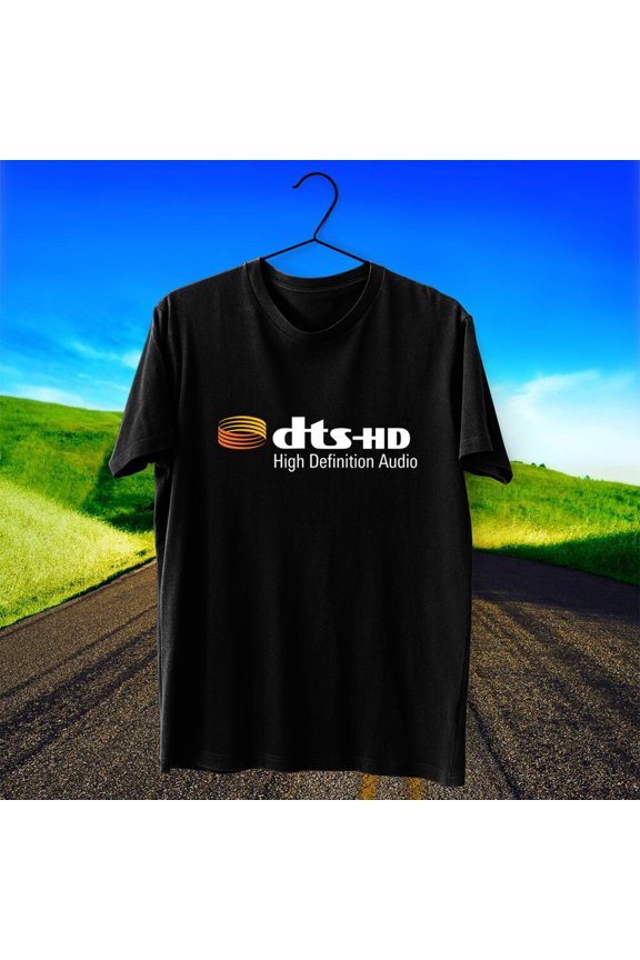 DTS HD Master Audio Logo Cotton T-Shirt Size S - 5XL USA