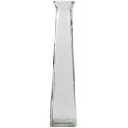 DTSC IMPORTS Clear-Glass Bud Vase, 11 Tall - NEW