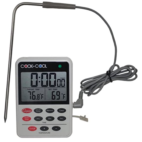 DTT361-01 Digital Meat Thermometer, Cooling Thermometer (Cook N Cool - Cooking and Cooling Temperature Monitor)$$Home Decor, Kitchen, & Other