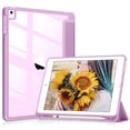 thumbnail image 1 of DTTOCASE iPad 6th / 5th Generation Case,iPad Air 2 & 1 Case,Clear 9.7 Inch Cove-Lavender, 1 of 7