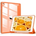 thumbnail image 1 of DTTOCASE iPad 6th / 5th Generation Case,iPad Air 2 & 1 Case,Clear 9.7 Inch Cove-Orange, 1 of 7