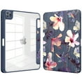 thumbnail image 1 of DTTOCASE iPad Pro 11 inch 4th 3rd 2nd 1st Generation 2022/2021/2020/2018,Clear Cover-Bloom Hibiscus, 1 of 7