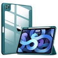 thumbnail image 1 of DTTOCASE iPad Pro 12.9 Case 6th/5th/4th/3rd Generation 2022/2021/2020/2018,Clear Cover-Teal, 1 of 7