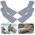 thumbnail image 1 of DTTRA Chaise Lounge Cushions Outdoor, 80 x 26 x 3 Inch, Waterproof Lounge Chair Cushion for Outdoor Furniture, Patio Lounger Pads with Removable Cover Ties Pillow for Pool, Garden Loungers, 1 of 7