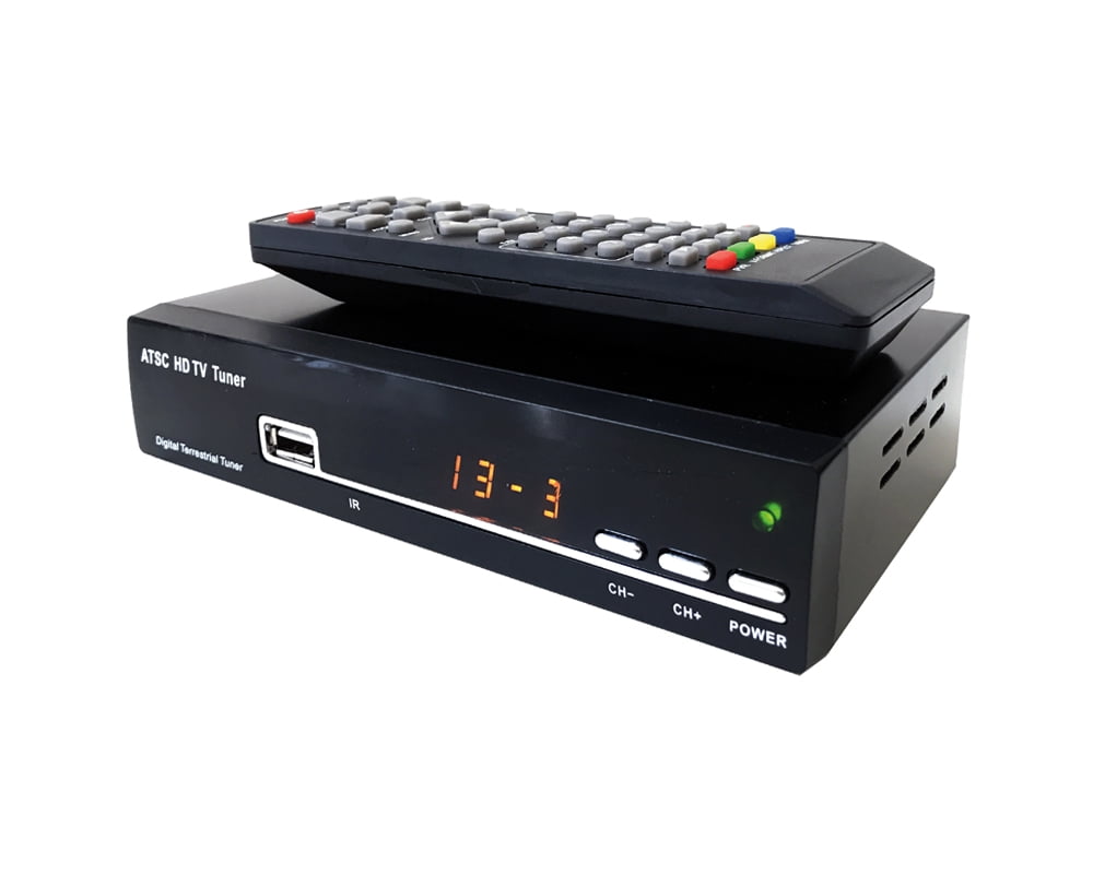 DTV Aerial Set Top Box For Air Broadcast TV Channels Timer Recording