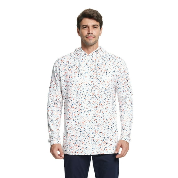 DTWOOO Hoodies for Men Golf Fleece Hooded Sweatshirts Dry Fit Athletic Lightweight Casual Midlayer Mens Hoodies Pullover