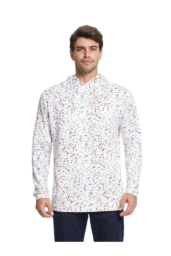 Hoodies for Men Golf Fleece Hooded Sweatshirts Dry Fit Athletic Lightweight Casual Midlayer Mens Hoodies Pullover