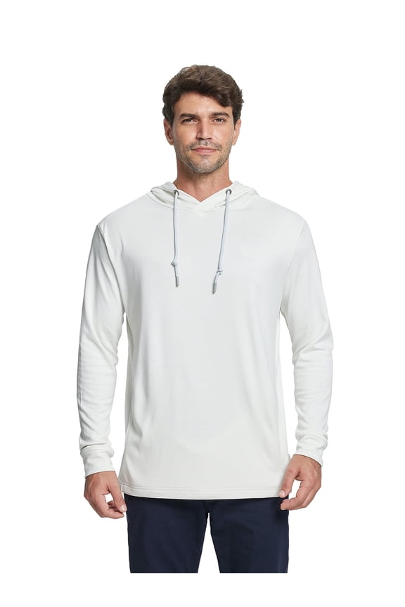 Hoodies for Men Golf Hooded Sweatshirts Dry Fit Athletic Lightweight Casual Midlayer Mens Hoodies Pullover