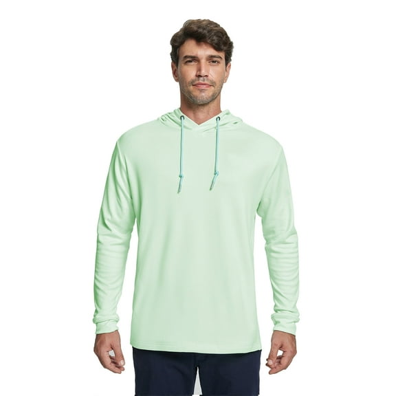 DTWOOO Hoodies for Men Golf Hooded Sweatshirts Dry Fit Athletic Lightweight Casual Midlayer Mens Hoodies Pullover