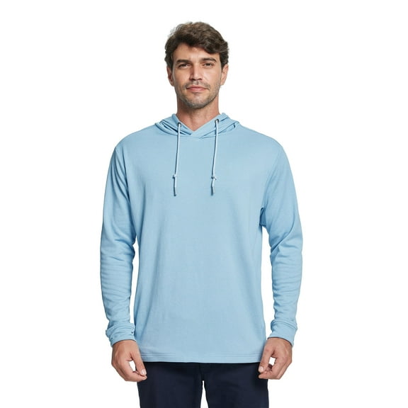 DTWOOO Hoodies for Men Golf Hooded Sweatshirts Dry Fit Athletic Lightweight Casual Midlayer Mens Hoodies Pullover
