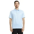 thumbnail image 1 of DTWOOO Men's Golf Shirts Short Sleeve Print Performance Moisture Wicking Dry Fit Golf Polo Shirts for Men, 1 of 8