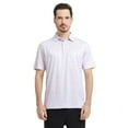 thumbnail image 1 of DTWOOO Men's Golf Shirts Short Sleeve Print Performance Moisture Wicking Dry Fit Golf Polo Shirts for Men, 1 of 8