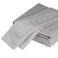 thumbnail image 1 of DTY Bedding Luxuriously Soft 100% Bamboo Viscose 4-Piece Sheet Set, Oeko-TEX Certified - King, Light Gray, 1 of 3