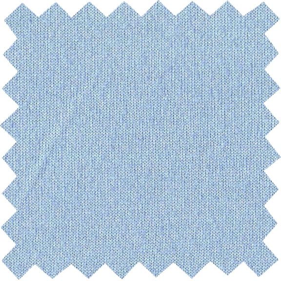 DTY Double Brushed Knit Fabric - Soft Stretch Apparel (CHAMBRAY, 1.5"x1.5"SampleOfFabric)