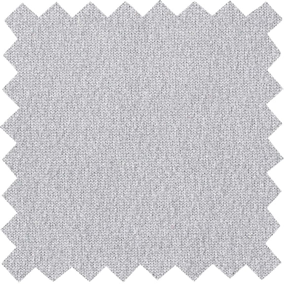 LitLook DTY Double Brushed Knit Fabric by the Yard - 180GSM 4-Way Stretch Polyester Spandex Fabric for Leggings, Dresses, Yoga Wear, Pajamas & More - Silver - Sample