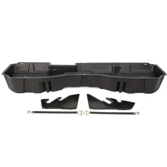 DU-HA 2014-18 Chevy GMC Under Seat Truck Storage Container Organizer Gun Rack