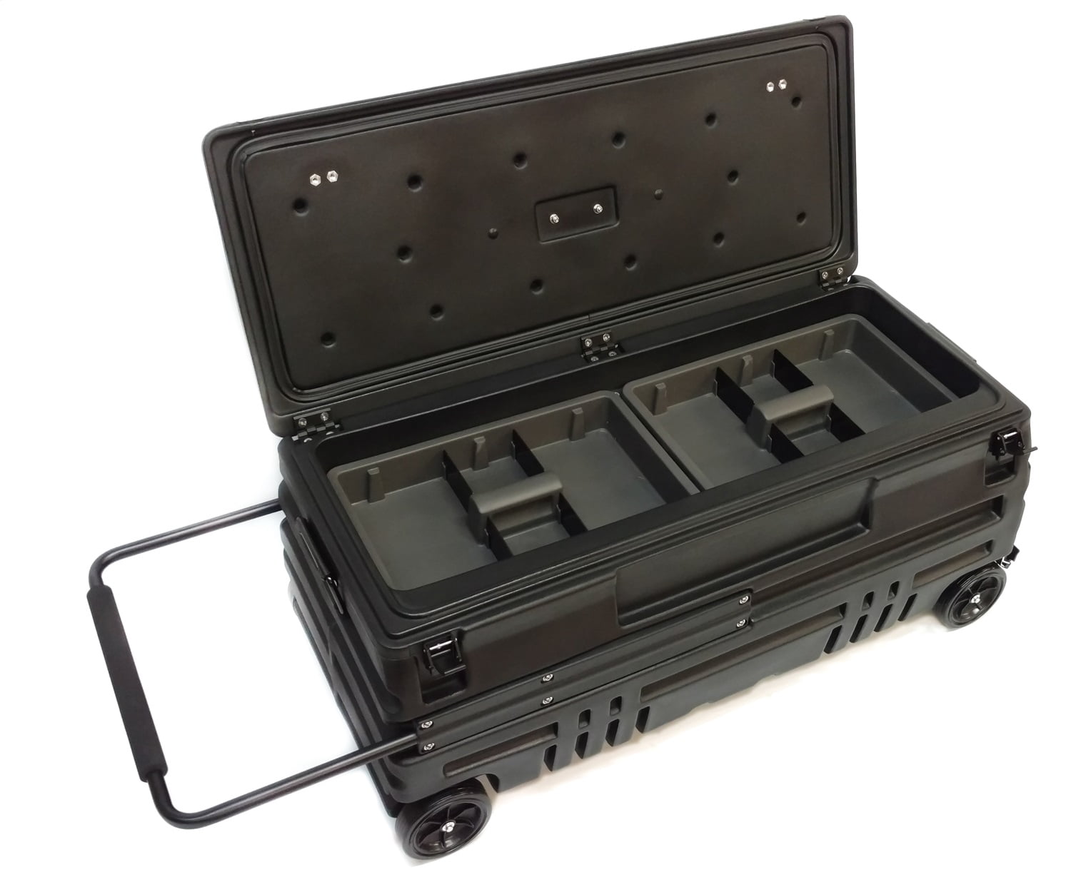 DU-HA 70600 DU-HA Squad Box Interior/Exterior Portable Storage Gun Case; Black; Manual Latch;
