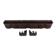 DU-HA Underseat Storage Case Fits 2017-2018 Ford Super Duty Supercab Java Brown